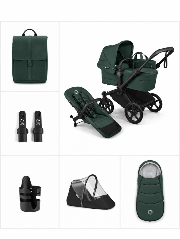 Bugaboo Donkey 6 Mono Fern Green - 6in1 Bundle (Kopie)