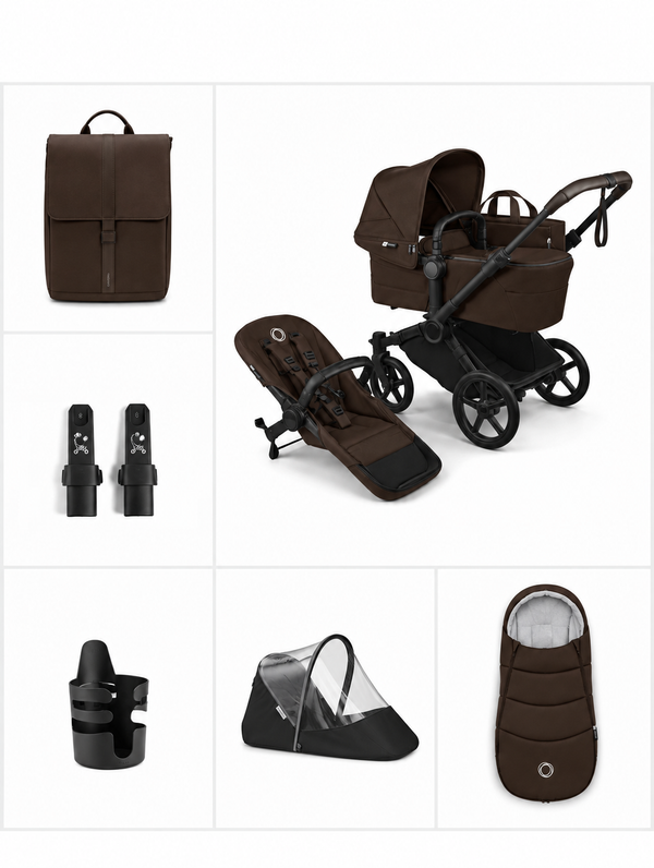 Bugaboo Donkey 6 Mono Cocoa Brown - 6in1 Bundle