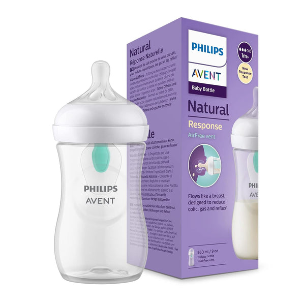 Philips Avent Natural Response Flasche mit AirFree Ventil 1m+ / 260 ml