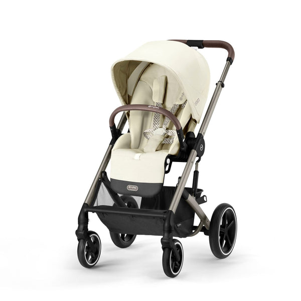 Cybex Balios S Lux Set Seashell Beige (Gestell Taupe)