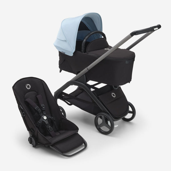 Bugaboo Dragonfly Graphite/Black/Skyline Blue Ultimate Bundle