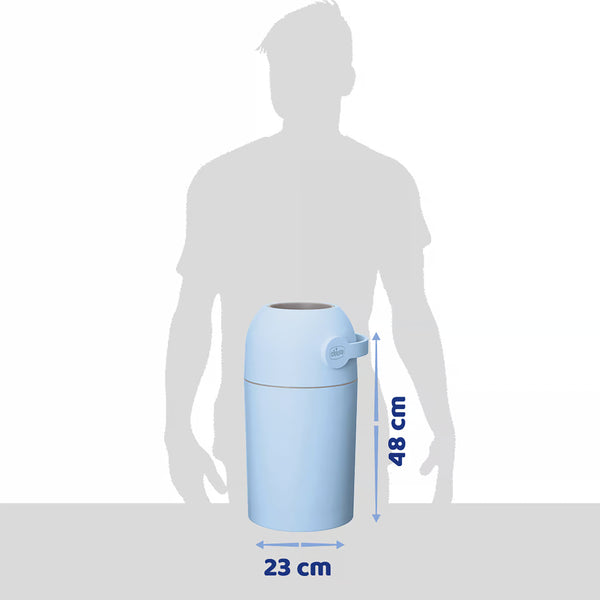 Windeleimer Odour Off light blue