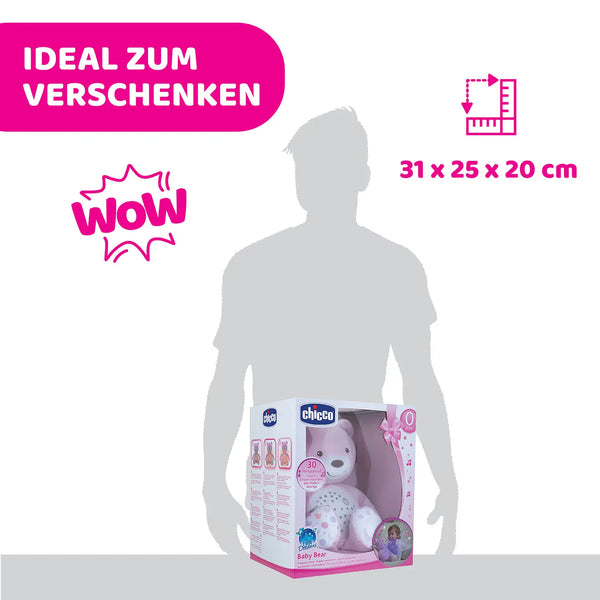 Chicco - First Dreams Baby Bär, rosa