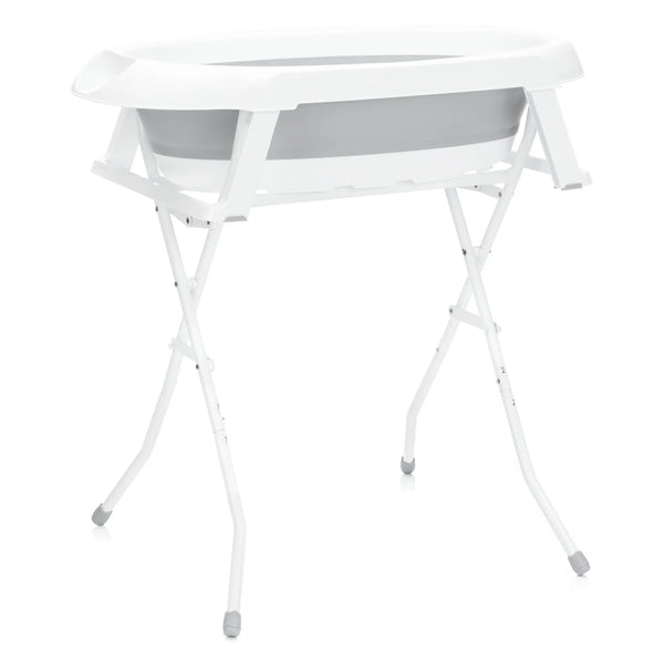 Fillikid Faltbadewanne + Ständer weiß/grau