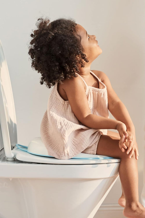 BabyBjörn Toilettensitz, Weiß/Türkis