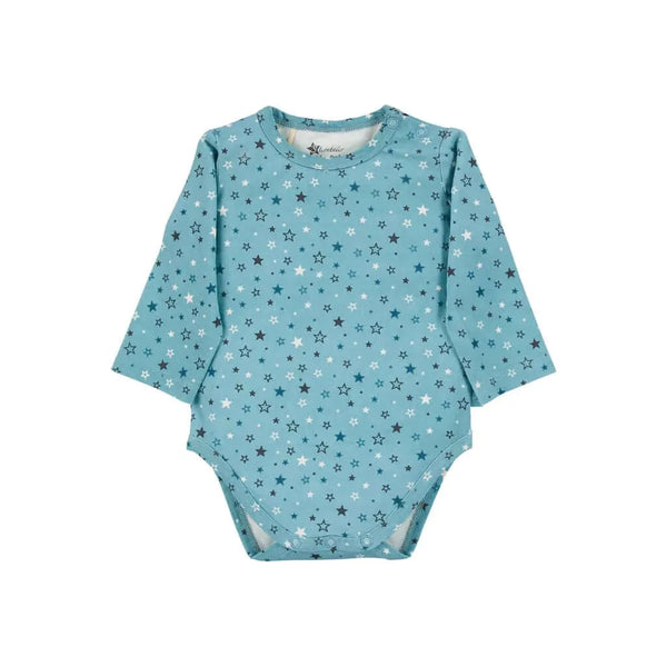 Baby Strampler aus Nicki, Motiv Eisbär Elia, Grau / Größe 56