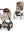 Cybex Balios S Lux mit Balios Cot S Lux Almond Beige