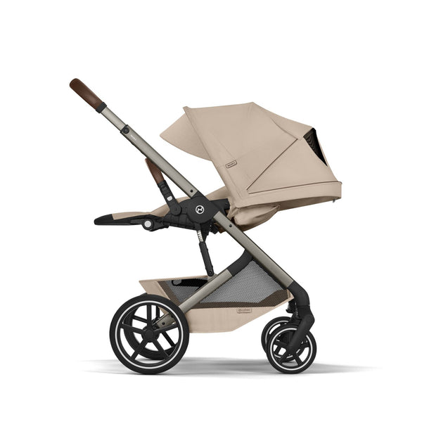 Cybex Balios S Lux mit Balios Cot S Lux Almond Beige
