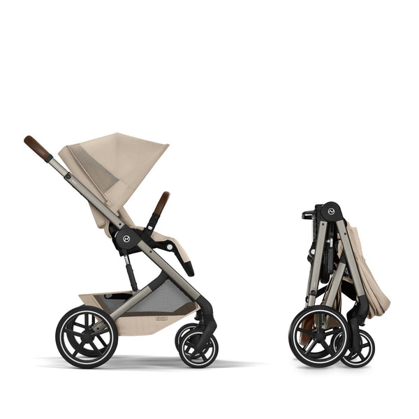 Cybex Balios S Lux mit Balios Cot S Lux Almond Beige