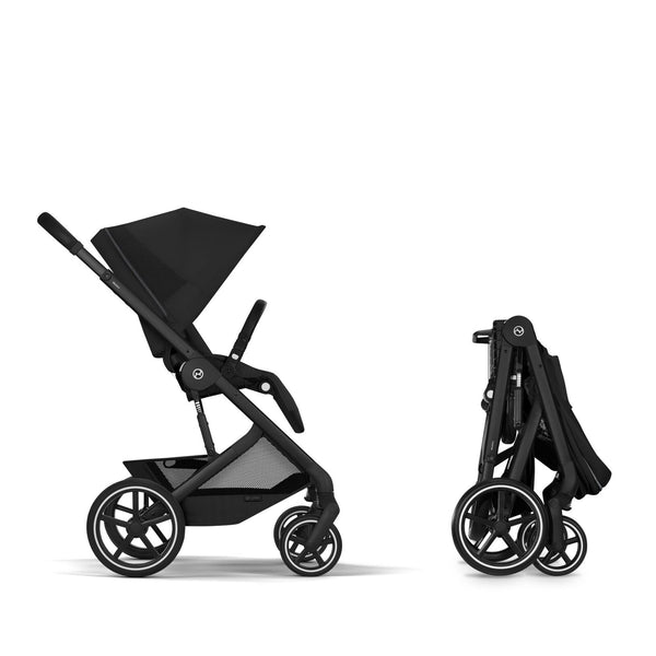 Cybex Balios S Lux mit Balios Cot S Lux Moon Black