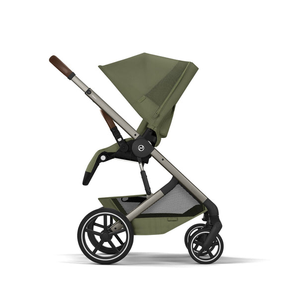 Cybex Balios S Lux mit Fold Cot Set Moss Green