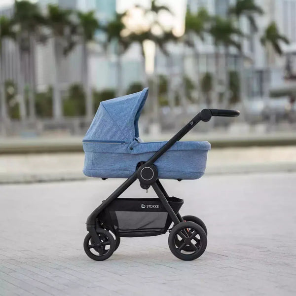 Stokke Beat™ Kinderwagenwanne Blue Melange