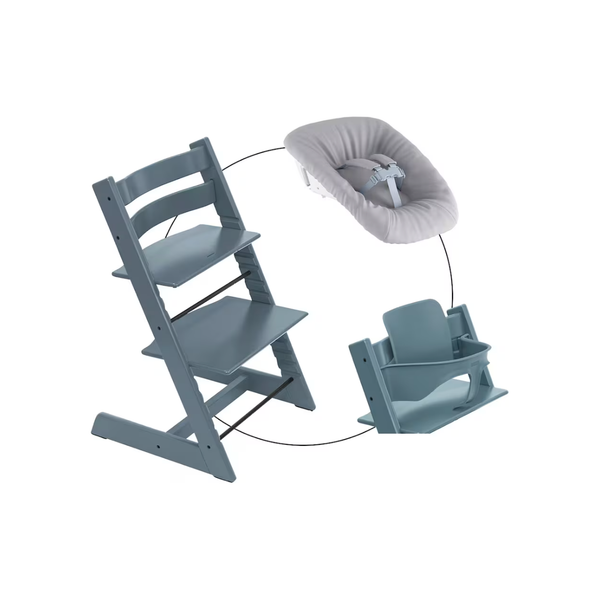 Stokke Tripp Trapp Fjord Blue Bundle