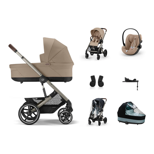 Cybex Balios S Lux Set Almond Beige 6in1 Set (Nur im Fachhandel!)