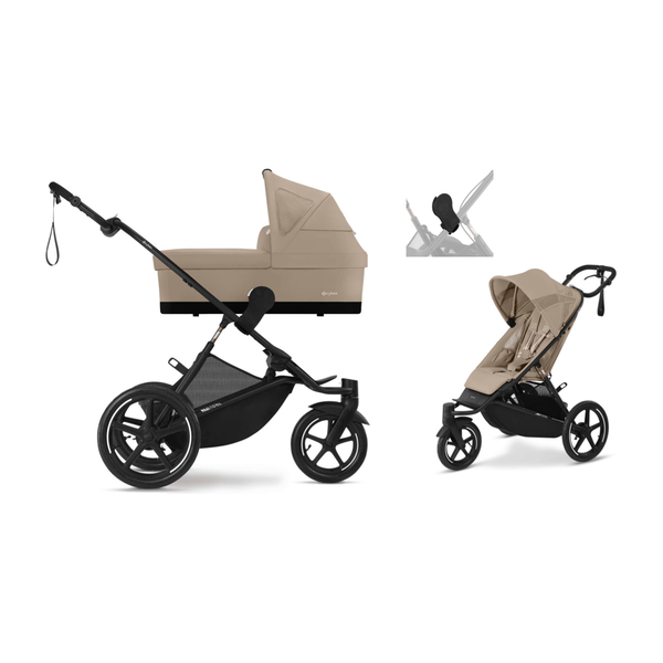 Cybex Avi Spin Almond Beige + Cot S