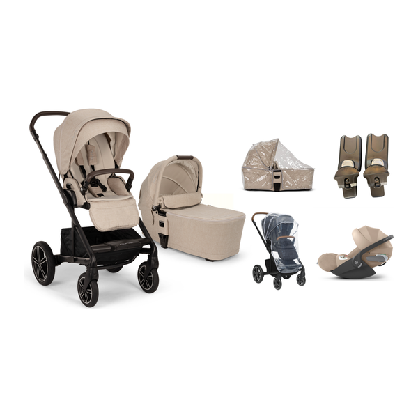Nuna MIXX Next Kinderwagen Biscotti 6in1 Set