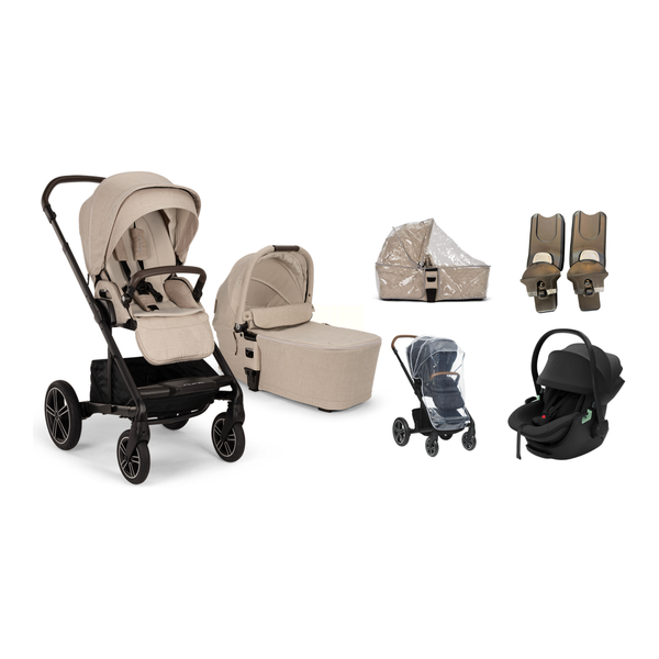 Nuna MIXX Next Kinderwagen Biscotti 6in1 Set