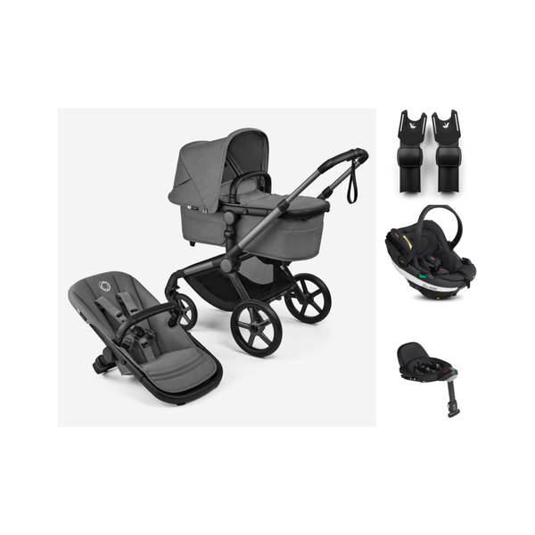Bugaboo Fox 5 Renew Moon Grey 5in1 Set (BeSafe)