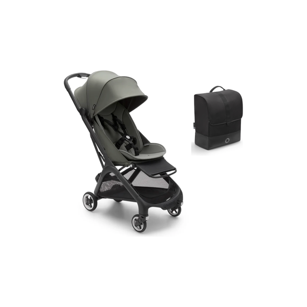 Bugaboo Butterfly Forest Green + Transporttasche