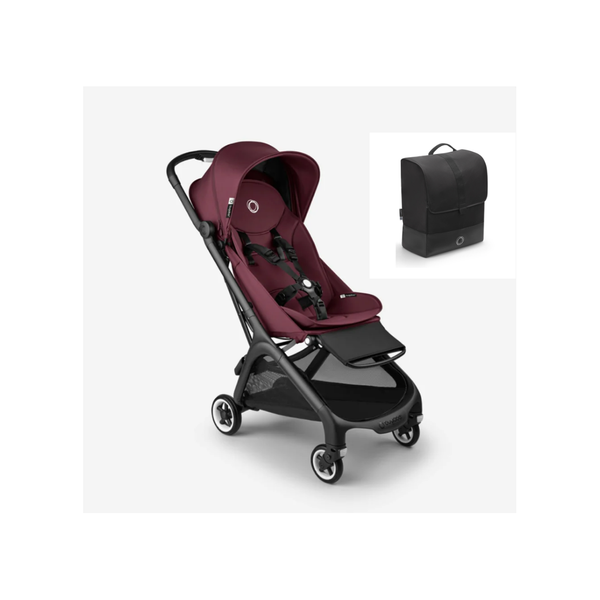 Bugaboo Butterfly Dark Cherry + Transporttasche