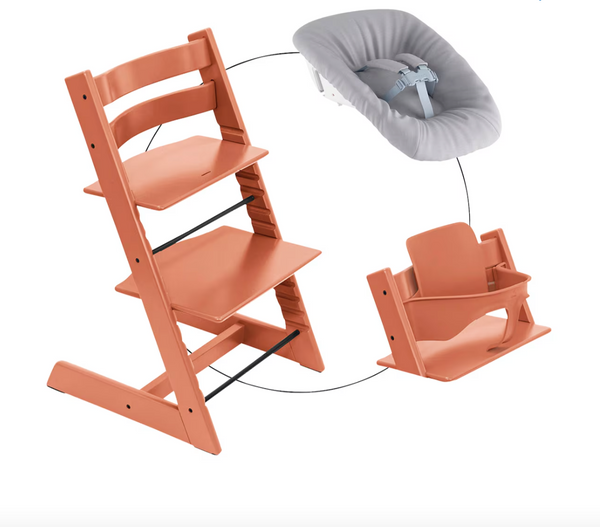 Stokke Tripp Trapp Terracotta Bundle