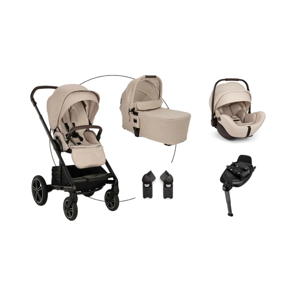Nuna MIXX Next Kinderwagen Biscotti 8in1 Set