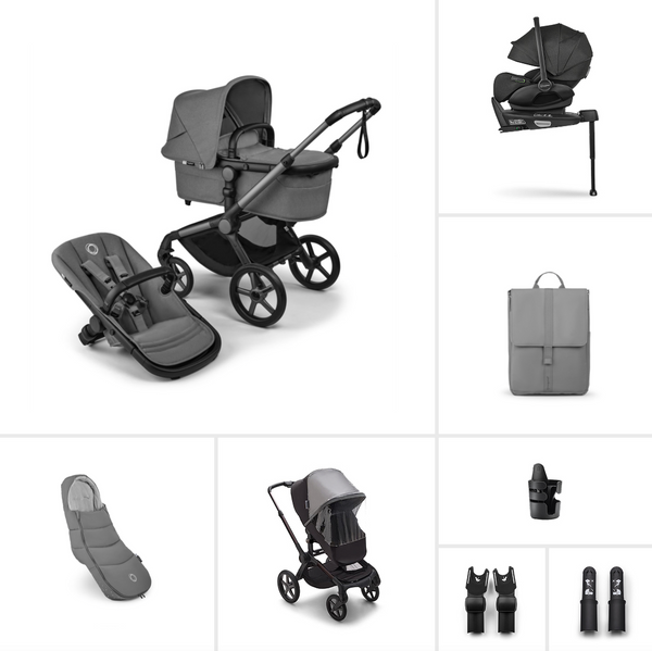Bugaboo Fox 5 Renew Moon Grey All-in-One Set