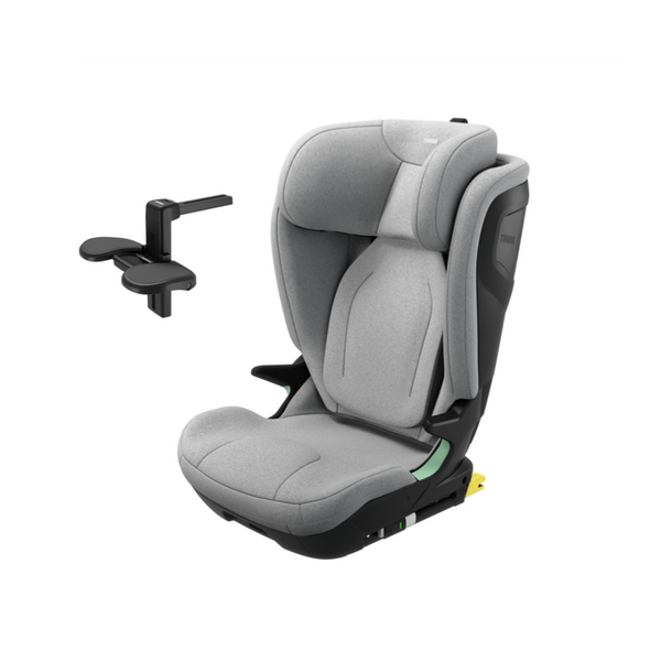 Thule Palm i-Size Mid Gray + Fußstütze (100cm - 150cm)