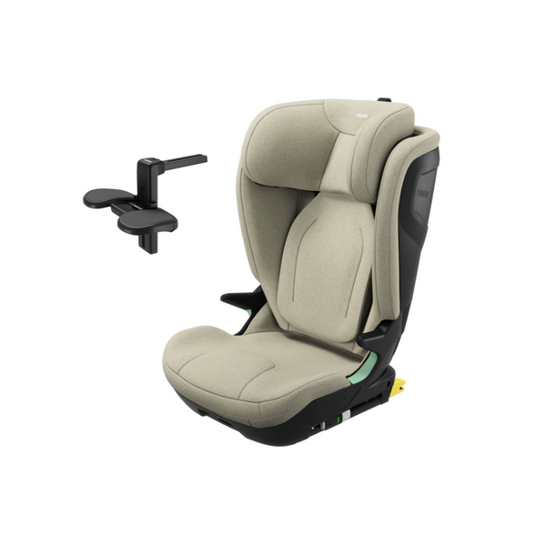 Thule Palm i-Size Soft Beige + Fußstütze (100cm - 150cm)