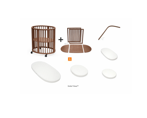 Stokke Sleepi Mini V3 Warm Brown All-in-One Set