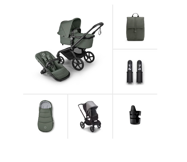 Bugaboo Fox 5 Renew Forest Green Bundle