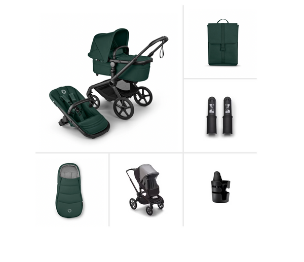 Bugaboo Fox 5 Renew Fern Green Bundle