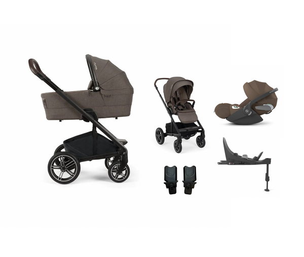 Nuna Mixx Next 2in1 Chestnut 4in1 (Cybex) + Zubehör