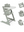 Stokke Tripp Trapp Glacier Green + BabySet+Tray