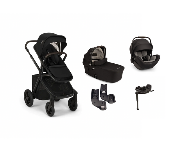 Nuna Demi Icon 4in1 Caviar + Zubehör