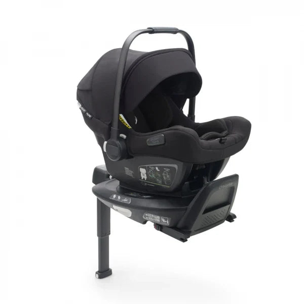 Bugaboo Donkey 5 Twin Gestell (Graphit) / Stoff (Grau Meliert) / Dach (Grau Meliert) Ultimate Bundle