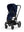Cybex Priam Set Gestell (Matt Black) /Stoff (Rebellious Luxury Denim Blue)