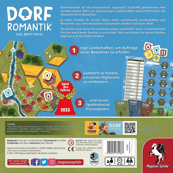 Pegasus Spiele Dorf Romantik (Spiel des Jahres 2023)