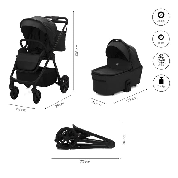 Fillikid Lion 5in1 Set Black