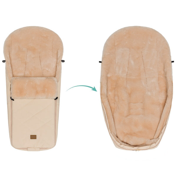 Fillikid Winterfußsack Vegan Comfort Natur