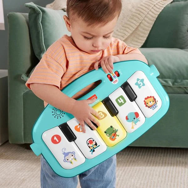 Fisher Price - Glow and Grow Kick and Play Piano Gym