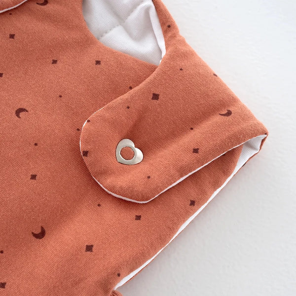 Träumeland LIEBMICH Schlafsack Set Moon rost, Größe 50/56