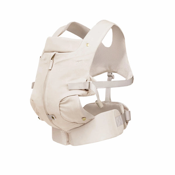 Voski Huddle – Babytrage mit Reißverschluss Cream