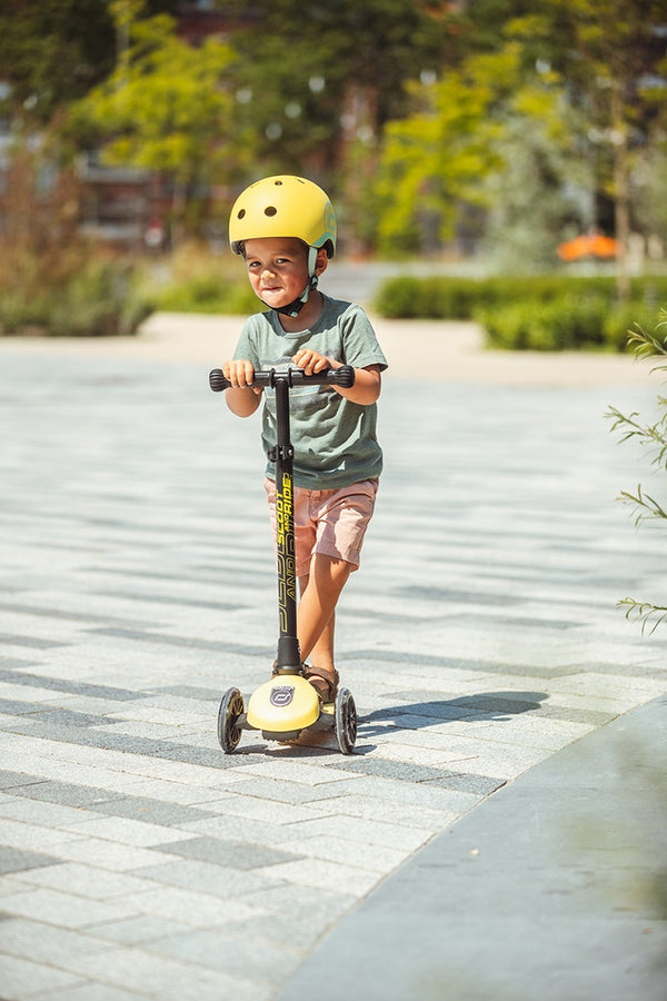 Scoot&Ride Highwaykick 3 LED Lemon