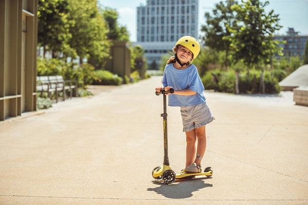 Scoot&Ride Highwaykick 3 LED Lemon