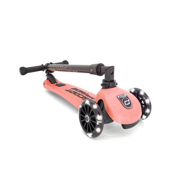 Scoot&Ride Highwaykick 3 LED Peach