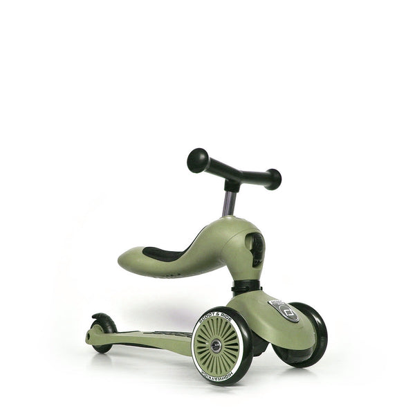 Scoot & Ride HighwayKick 1 Olive
