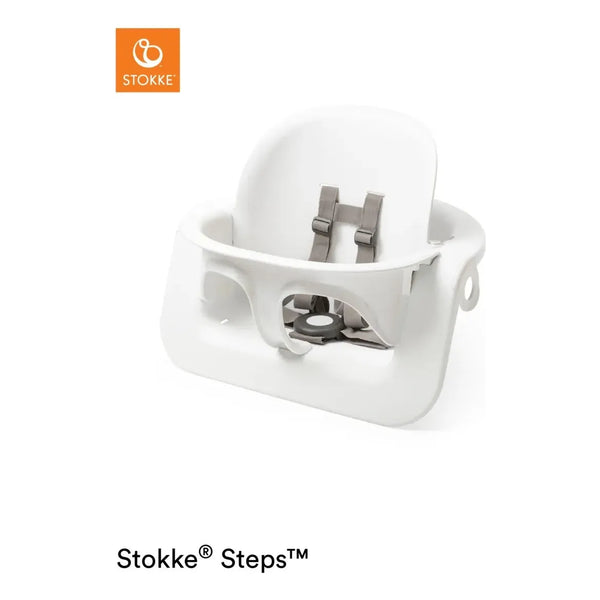 Stokke® Steps™ Stuhl White / Natur 4in1 Set