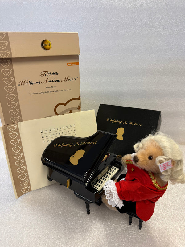 Steiff Teddybär Wolfgang Amadeus Mozart