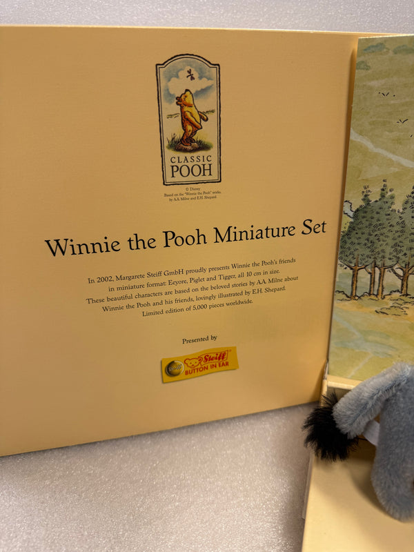 Steiff Winnie the Pooh Miniature Set